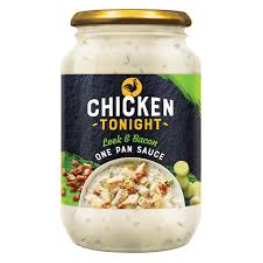 CHICKEN TONIGHT LEEK & BACON ONE PAN SAUCE 500G
